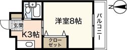 ソフィアコートリバーサイド天満Annexの間取り画像