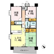 ロイヤルビュー新広の間取り画像