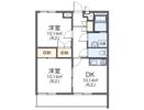 レオパレスプランタン参番館の間取り画像