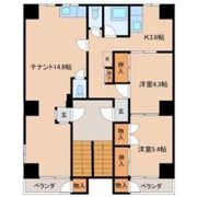 TAKEビルの間取り画像