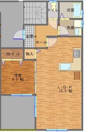 プロバンスビラの間取り画像