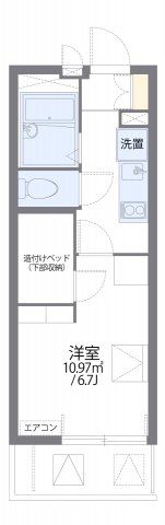 レオパレス千林の間取り画像