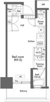 プライムアーバン初台の間取り画像