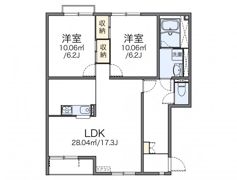 レオネクストキッズⅢの間取り画像