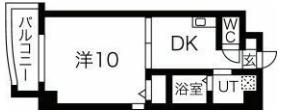 メゾン田代本通の間取り画像