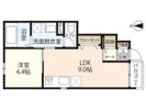 ハイツ海田稲荷町の間取り画像