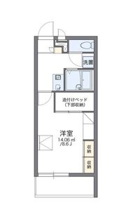 レオパレス伊島町2丁目の間取り画像