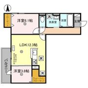 Palais Poire（パレ・ポワール） B棟の間取り画像