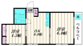 アビタシオン大内の間取り画像