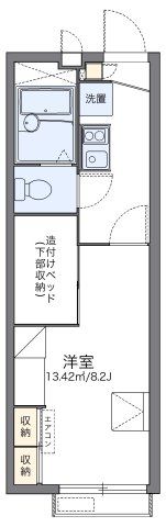 レオパレスSAKURANOの間取り画像