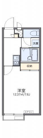 レオパレスガード1の間取り画像