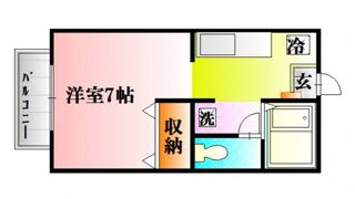 サンライフ土肥Bの間取り画像