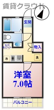 サンドエルの間取り画像