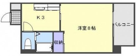 リバージュサンヨーの間取り画像