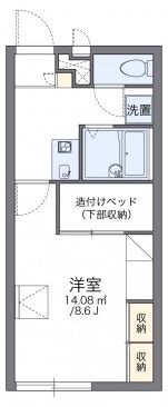 レオパレスコスミックの間取り画像