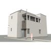 ハーモニーテラス新田Ⅴの外観
