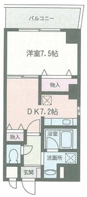 シティーハイムYMTの間取り画像