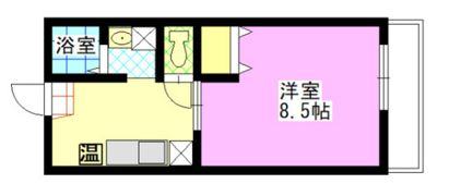 トパーズ白石の間取り画像