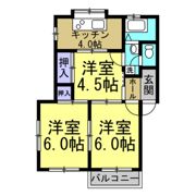 コーポ小西の間取り画像