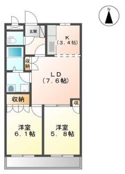 メゾン・ビューエクセルの間取り画像