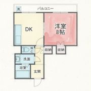 秀和ハイツA棟の間取り画像