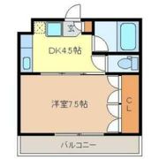 イーグルハイツ高松Ⅱの間取り画像