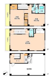 江波東1丁目戸建の間取り画像