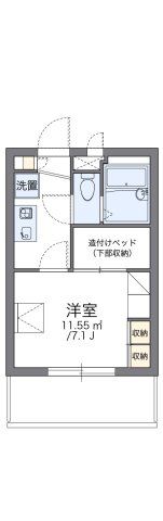 レオパレスMグロリアの間取り画像