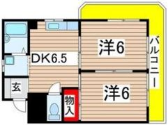 ヤマテオザワビルの間取り画像