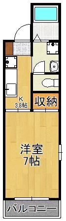グラン山下の間取り画像