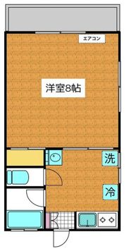 マリンハイツの間取り画像