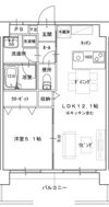 サウスイン奥田の間取り画像