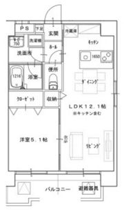 サウスイン奥田の間取り画像