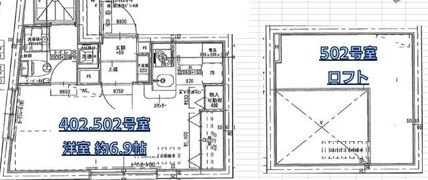 カサブランカ上野入谷の間取り画像
