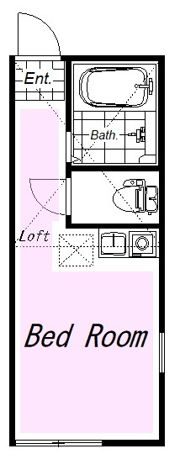 ユナイト元住吉ミ・ディスピアーチェの間取り画像