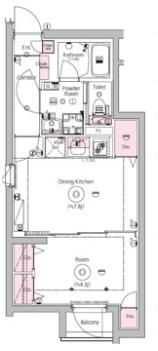 SYNEX NISHI-OI(シーネックスニシオオイ）の間取り画像