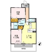 ベイブランシェ A棟の間取り画像