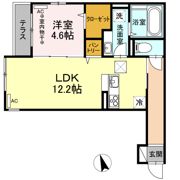 D-ROOM ヴェルジェの間取り画像