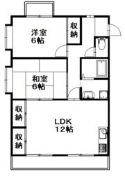ビューハイツMの間取り画像