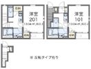 クレイノKIYOMIⅡの間取り画像