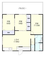 大谷マンションの間取り画像