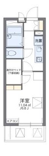 レオパレスドエル 別所の間取り画像