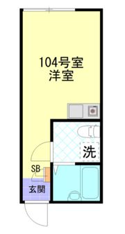 フォンテーヌ根岸の間取り画像