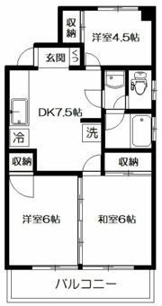 第二サンマンションの間取り画像