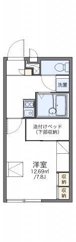 レオパレスドエール34の間取り画像