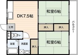 ファビス長束の間取り画像
