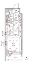 クレイシア板橋本町の間取り画像
