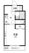 カレッジハイツIの間取り画像