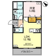 シェ・ドゥーヴルの間取り画像