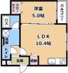 ウォグノォつきのわの間取り画像